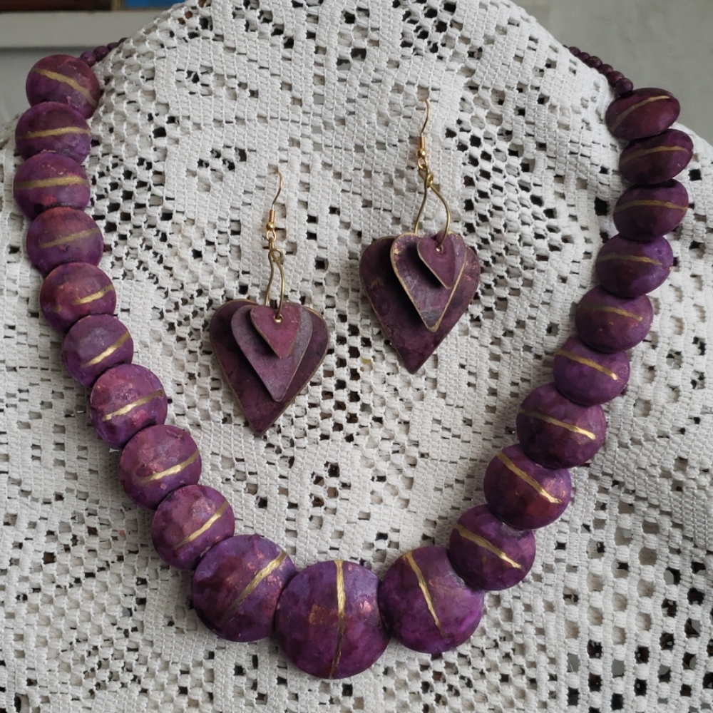 Statement Necklace & Earring Set
